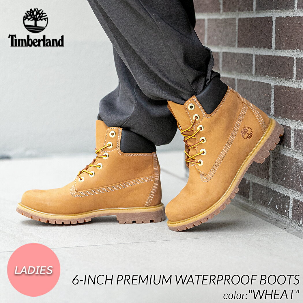 ティンバーランド Timberland 6-INCH PREMIUM WATERPROOF BOOTS "WHEAT" ティンバーランド 6インチ プレミアム ブーツ ( ウィート ベージュ ワークブーツ ブーツ ミリタリー レディース 10361 )