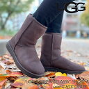 【G.Wスペシャルクーポン配布中 】UGG WOMENS CLASSIC SHORT II CHOCOLATE アグ ムートンブーツ クラシック ショート 2 レディース ( チョコレート 茶色 BOOTS 1016223 )