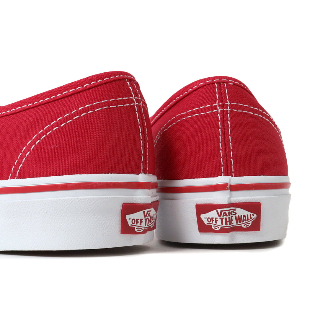【ポイント10倍！】VANS バンズ オーセンティック スニーカー UA AUTHENTIC RED WH...