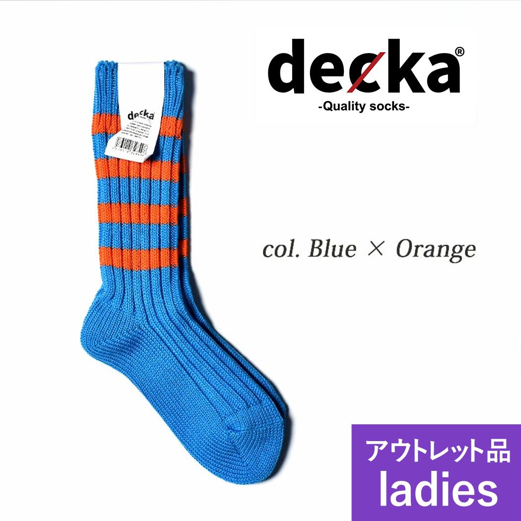 ��������������ȥ�å��ʡ� �� ��ǥ����������� / �����ʤ� �� decka -quality socks- Heavyweight Socks / Stri...