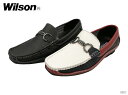 ウィルソン Wilson 8802 メンズドライビングシューズ デッキシューズ モカシン ローファー スリッポン 靴