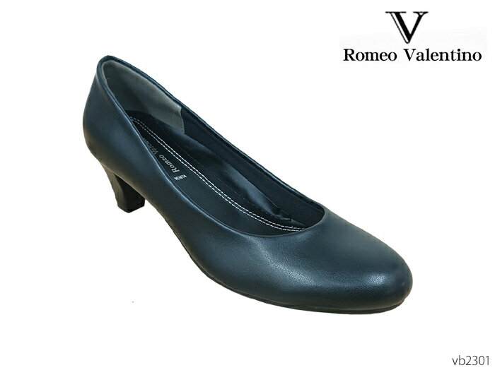 樂天商城 - ロメオ バレンティノ Romeo Valentino レディース 快適 フォーマルパンプス 5.5cmヒール 3E パンプス シューズ 靴 2301