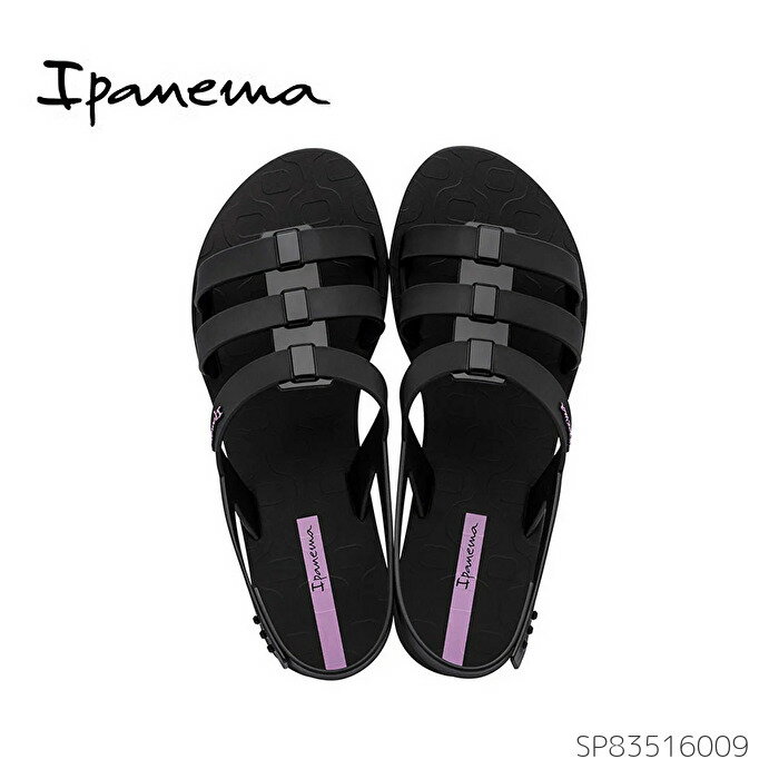 【エントリーで全品ポイントプラス10倍！5/1(水)～6/1(土)】 Ipanema イパネマ STYLE SANDAL SP83516009 ブラック レディース トング サンダル ビーチサンダル PVC素材