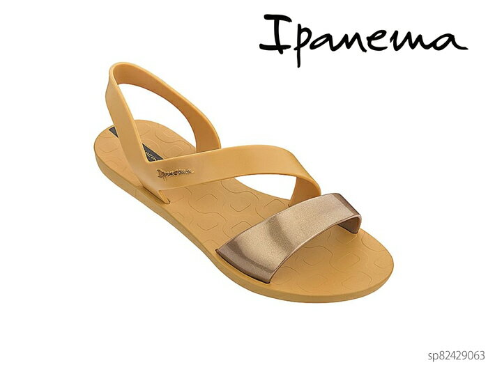 【エントリーで全品ポイントプラス10倍！5/1(水)～6/1(土)】 イパネマ Ipanema VIBE SANDAL 82429063 イエロー ゴールド レディース ビーチサンダル