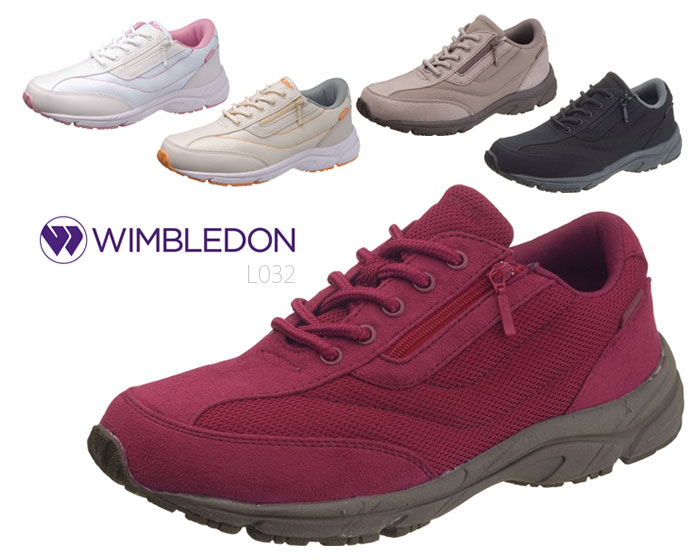 楽天高級靴　Discount　Shop　preciousWIMBLEDON ウィンブルドン W/B L032 レディース テニスシューズ スニーカー 靴 正規品 新品