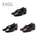 EVOL イーボル 晴雨兼用 スクエア3.5cmコインローファー IZ5786 レディース カジュアル ガーリー フェミニン ローファー 靴