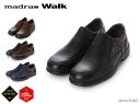 マドラス 製 ウォーク Walk カジュアルシューズ スリッポン 防水 ゴアテックス 幅広 4E SPMW5482