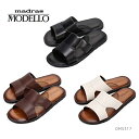 【5/10(土)限定!P16倍確定!要エントリー】 マドラス 製 モデロ MODELLO レザーサンダル DM5317 メンズ カジュアル サンダル シューズ 靴 正規品(4)