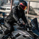 バイクウエア バイクジャケット バイクパンツ レザー レーシング ツーリング インナー付き プロテクター付き 保護 スキニー 自転車ウェア 長袖 防風 防寒 春...