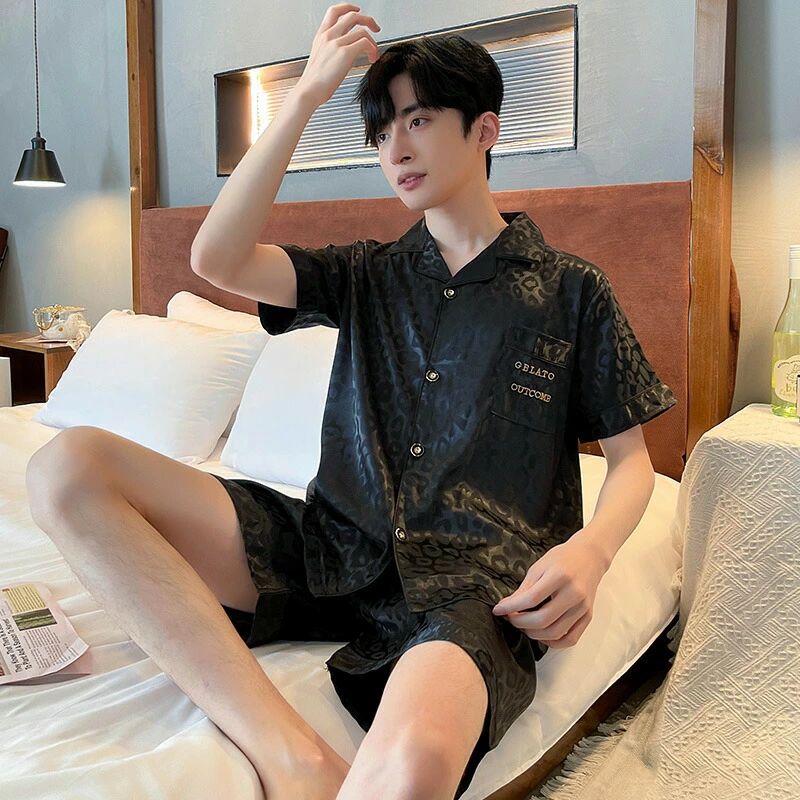 ペア パジャマ 半袖 夏 メンズ ルームウェア 外出 カップル レーヨン ビスコース 春夏 結婚祝い プレゼント レディース 接触冷感 ギフト