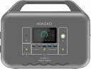 ASAGAO AS1000-JPポータブル電源【本体】1008Wh AC1000W(サージ3000W) USB/DC出力 リン酸鉄リチウム 純正弦波 MPPT制...