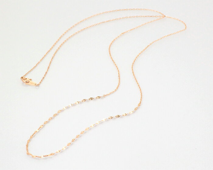 20%OFFクーポン配布中 ネックレス ロング ゴールド k10 10k 10金 60cm　ロングネッ...