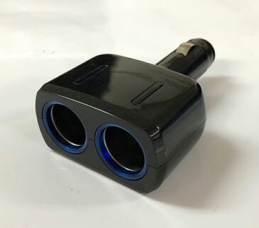 2連ソケット ソケット シガーソケット 増設 角度調節機能 光る イルミ ピンク ブルー 青 レインボー 12V用 2電源 車用 車 電源 コンセント ライト付き 発光 安全ヒューズ内蔵 カーアクセサリー 車アクセサリー カー小物 車小物 車用品 PPA203-212-215