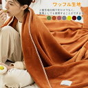 ひざ掛け ブランケット おしゃれ 北欧 かわいい 大判 暖かい 冬 携帯用 車 大 メンズ レディース 夏用 デスク ソファ 2面生地 100cm×150cm