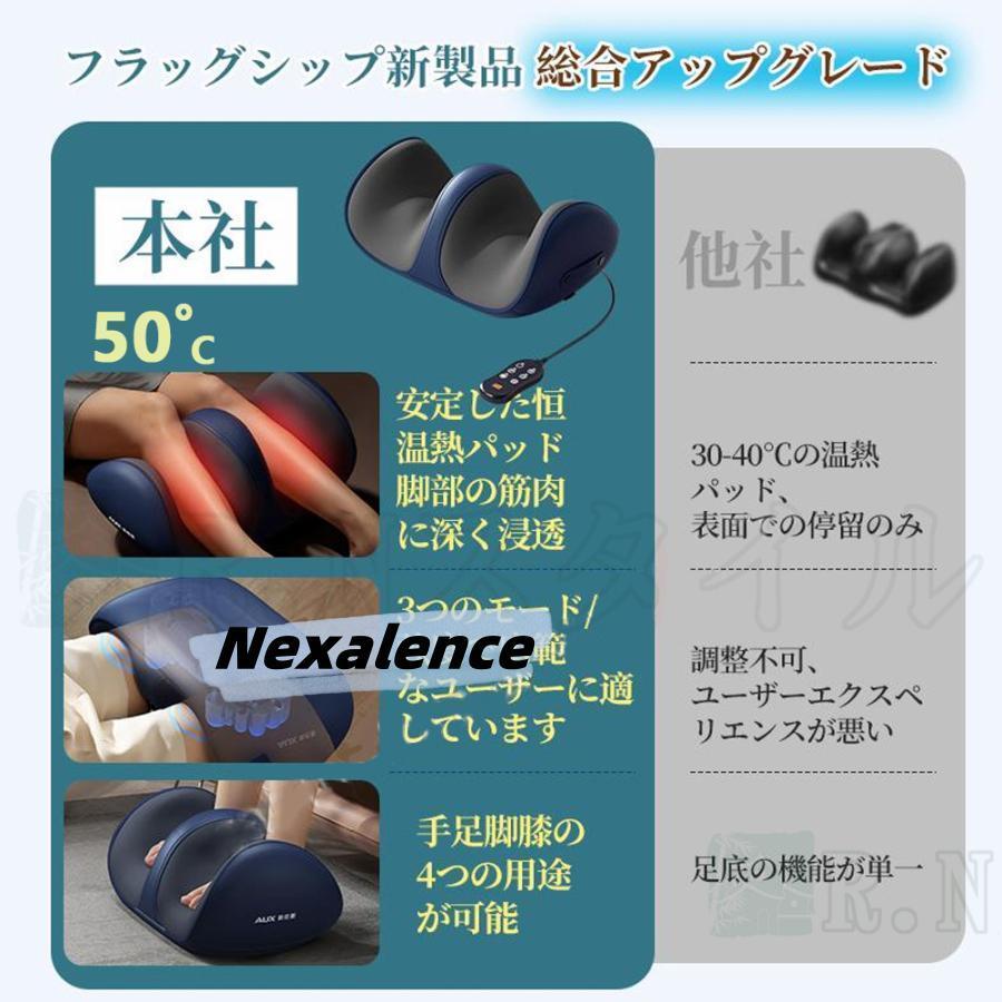 足裏マッサージ フットマッサージャー 足マッサージ機 ふくらはぎ マッサージ 全自動 多機能 ギフト ヒーター マッサージ器 ホット 足脚2024新登場