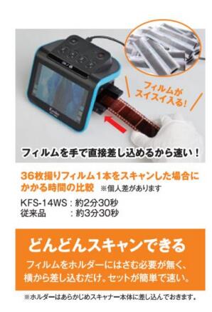 kenko フィルムスキャナー KFS14DFの紹介画像2