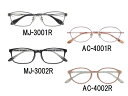 Mr JUNKO READING GLASSES MJ-3001R MJ-3002R AC-4001R AC-4002R