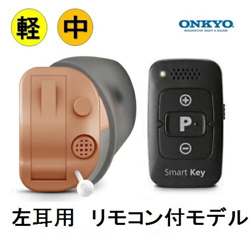 オンキョー　ONKYO　OHS-D31　左耳用　除菌ジェル　ポーチセット 補聴器 耳穴式 耳あな デジタル補聴器 コンパクト 片耳 右耳 左耳 コンパクト 敬老 ハウリング抑制 集音器 集音機 おしゃれ メーカー　小型　目立たない