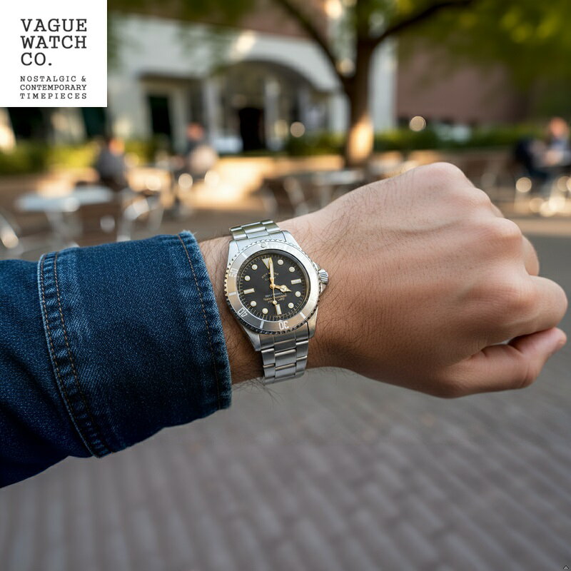 【楽天ポイント10倍】【バンドサイズ調整無料】【新品】【国内正規品】 VAGUE WATCH GF-L-001 腕時計 メンズ GRY FAD MIYOTA自動巻 ステンレススチール GYナイロン クリスタルガラス ヴァーグウォッチ