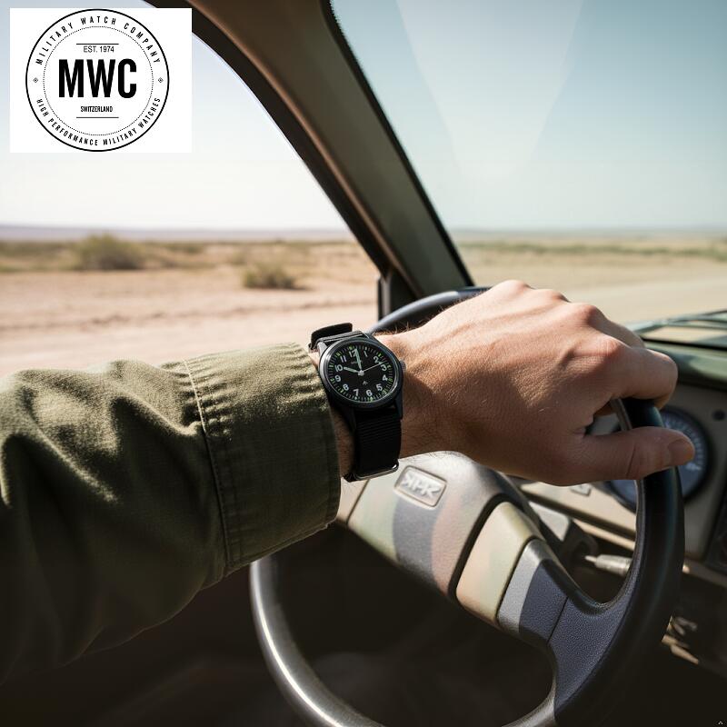 【楽天ポイント10倍】【新品】【国内正規品】MWC MIL/1966/BK 腕時計 卒業 入社 就職 ビジネス アウト..