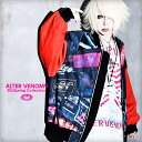 V系 ジャケット 総柄 ジャケット オシャレ ヴィジュアル系...