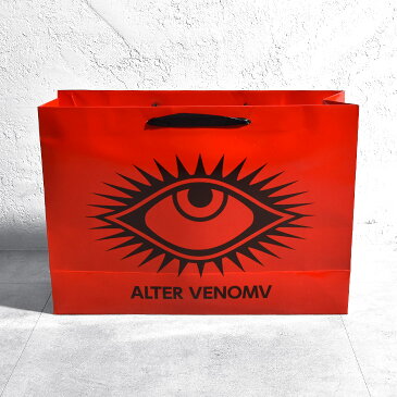 【ALTER VENOMV オルターベノム】Wrapping BAG†ギフトバッグ ラッピング袋 ラッピング プレゼント メンズ 袋 贈り物 誕生日 お祝い 特大 リボン 誕生日ラッピング 包装紙 ラッピング袋 ショッパー クリスマス ブランド Oz オズ