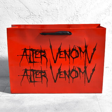 【ALTER VENOMV オルターベノム】Wrapping BAG†ギフトバッグ ラッピング袋 ラッピング プレゼント メンズ 袋 贈り物 誕生日 お祝い 特大 リボン 誕生日ラッピング 包装紙 ラッピング袋 ショッパー クリスマス ブランド Oz オズ