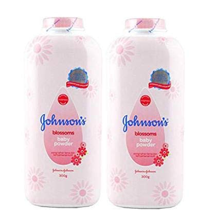 【Johnson】 ジョンソン ベビー パウダー 300g×2本セット (フラワー（お花の香り）)