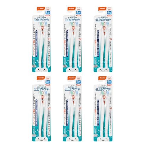 【24年発売】 コンビ テテオ はじめて歯みがき 仕上げみがき用 2本入り 6個セット【】