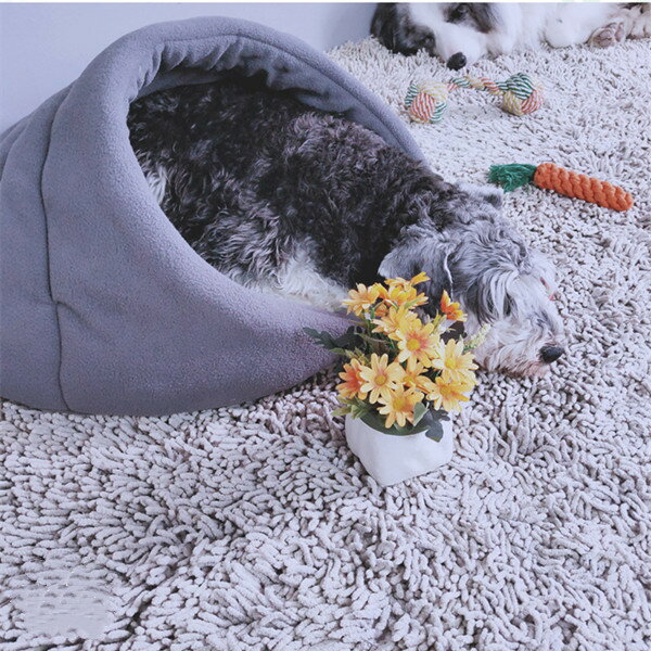 ペットベッド犬猫ベッド屋外用屋内用旅行用猫ハウス秋冬洞窟猫用ベッド猫ドーム型ベッド犬小屋可愛い柔らか水洗え滑り止め小型犬キャットペット小屋室内用