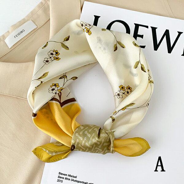 上品!スカーフ シルク100% ミニスカーフ ...の紹介画像2