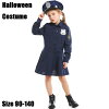 ハロウィン 衣装 子供 コスプレ 女の子 ポリス 警察制服 可愛い キッズ用 90 100 1...