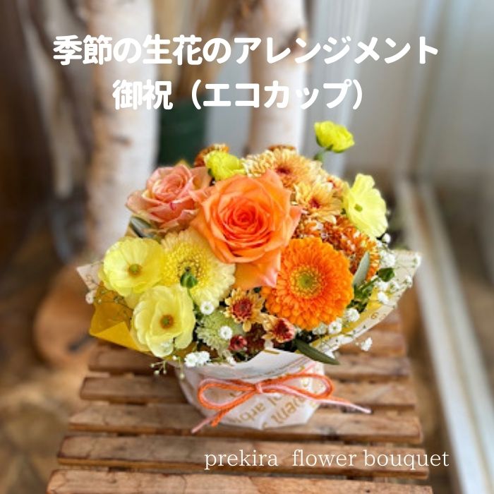 ボリュームたっぷり花束 まだ間に合う 花 母の日 誕生日 犬 長持ち おしゃれ ギフト 2799円 送料無料 宅配 開業 開所祝い 長寿祝い 花器 ボリューム 豪華 立札 アレンジメント ブーケ 選べるスタイル 花束 プレゼント 生花 結婚記念日 お祝い フラワー バラ ガーベラ 女性 お母さん エコカップM御祝