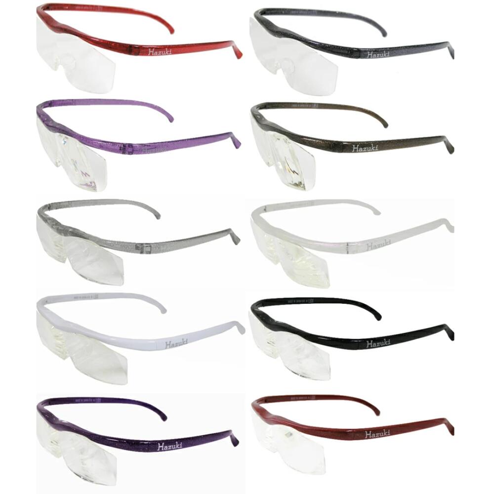 楽天市場】ハズキルーペ ラージ hazuki 黒ラメ 1．6倍 拡大鏡の通販