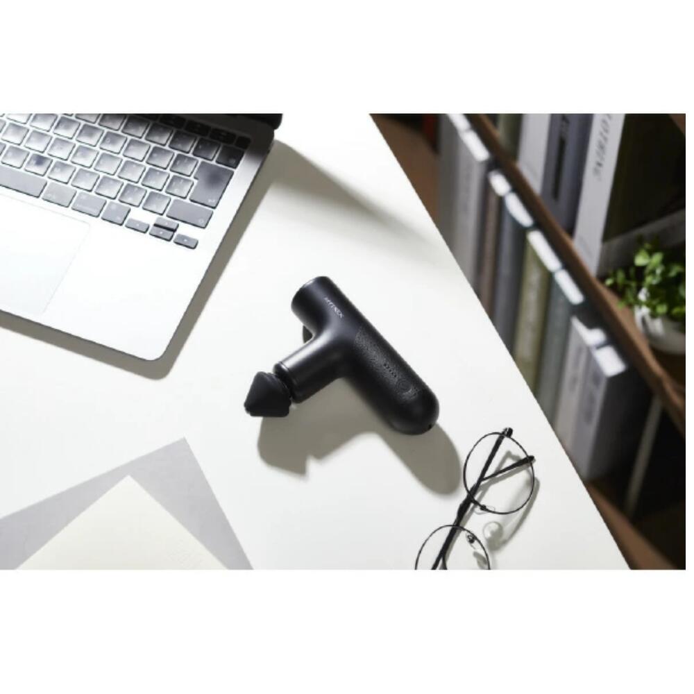 MYTREX RIBIVE AIR ブラック MT-RBA-22Bマイトレックス リバイブ エアー ブラック MT-RBA-22B ハンディガン フェイス リフト ケア 振動マシン 小型 電動 筋膜リリース マッサージ 肩 首 足 ふくらはぎ 腰