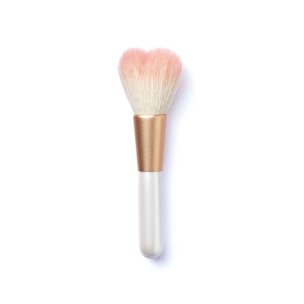 熊野筆ハートのチークブラシ1-2-...