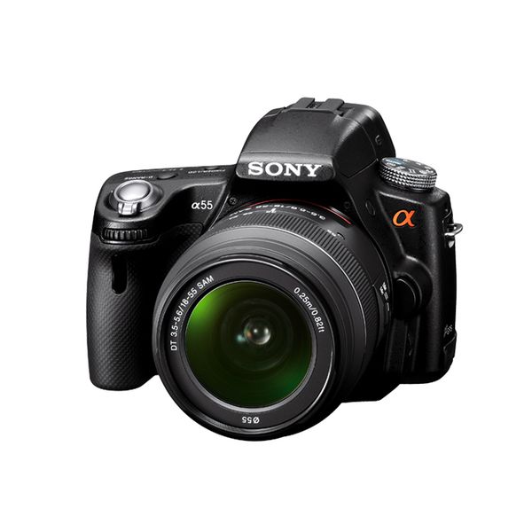 【中古】【1年保証】【美品】SONY α55 ズームレンズキット DT 18-55mm SAM SLT-A55VL