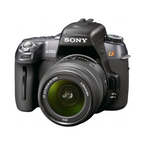 【中古】【1年保証】【美品】SONY α550 DT 18-55mm F3.5-5.6 SAM DSLR-A550L