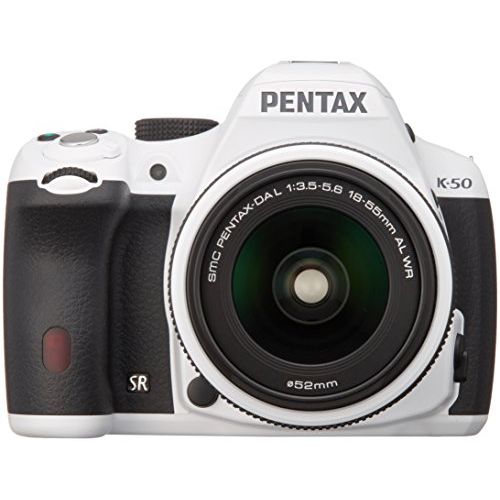 【中古】【1年保証】【美品】PENTAX K-50 DAL 18-55mm WR ホワイト