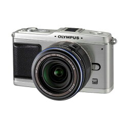 【中古】【1年保証】【良品】OLYMPUSE-P1レンズキットシルバー