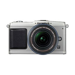 【中古】【1年保証】【良品】OLYMPUSE-P1レンズキットシルバー