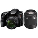 【中古】【1年保証】【美品】SONY α65 ダブルズームキット DT 18-55mm + 55-200mm SAM SLT-A65VY