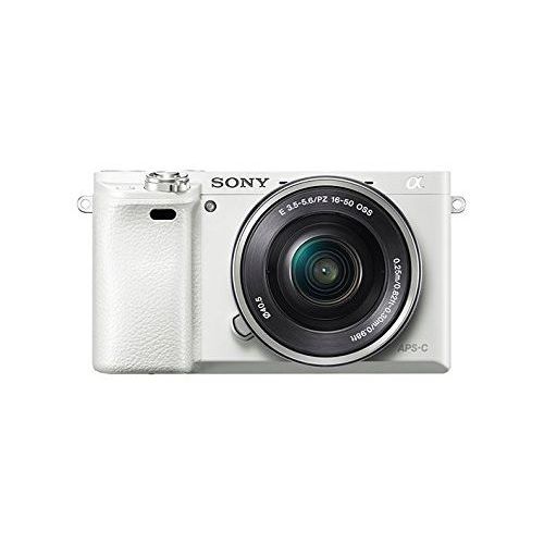 【中古】【1年保証】【美品】SONY α6000 パワーズームキット PZ 16-50mm OSS ホワイト ILCE-6000L