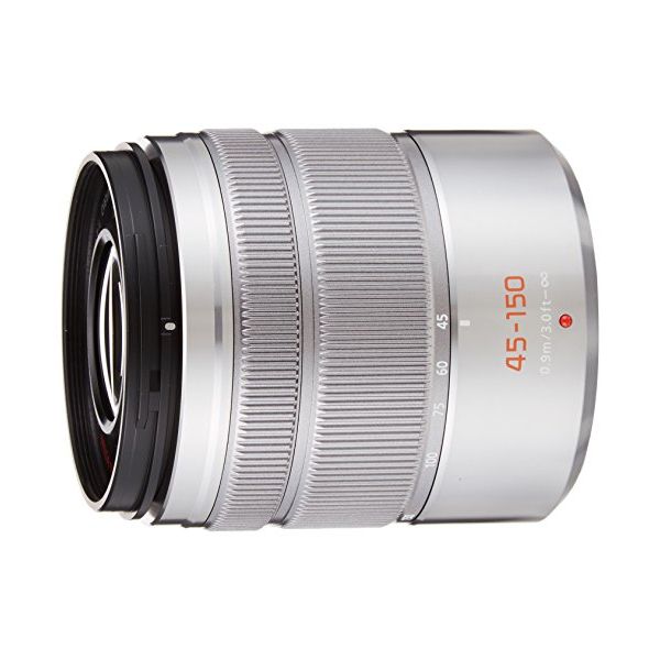 楽天Premier Camera -プレミアカメラ-【中古】【1年保証】【美品】Panasonic LUMIX G VARIO 45-150mm F4-5.6 ASPH. MEGA O.I.S. シルバー H-FS45150-S