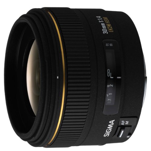 【中古】【1年保証】【美品】SIGMA 30mm F1.4 EX DC HSM (ニコンF用)