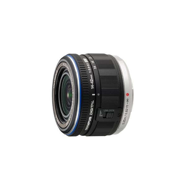 Rakuten - 【中古】【1年保証】【新品級】OLYMPUS M.ZUIKO DIGITAL ED 14-42mm F3.5-5.6 ブラック