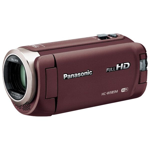 【中古】【1年保証】【美品】Panasonic HC-W585M-T ブラウン