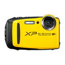 【中古】【1年保証】【美品】FUJIFILM FinePix XP120 イエロー