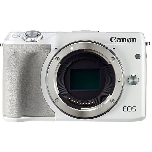 【中古】【1年保証】【美品】Canon EOS M3 ボディ ホワイト