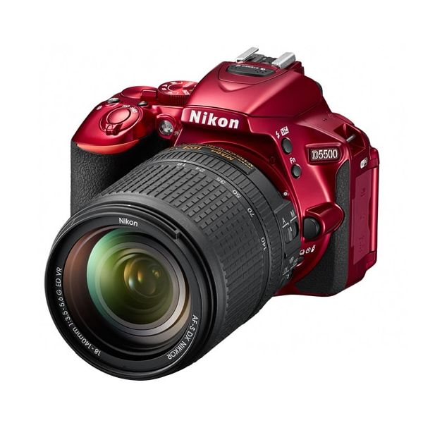 【中古】【1年保証】【美品】Nikon D5500 18-140 VR レンズキット レッド